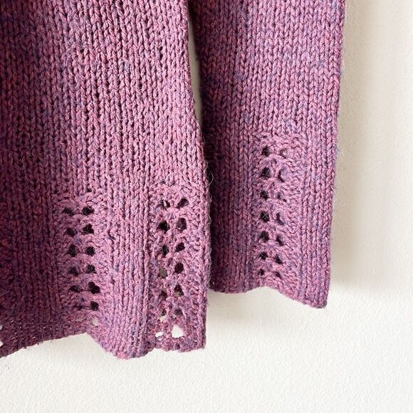 Anthropologie Sleeping on Snow Alpaca Blend Mock Neck Knit Sweater - Picture 4 of 9